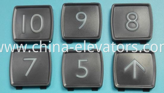 Mitsubishi Elevators LHB-056A Button Marking